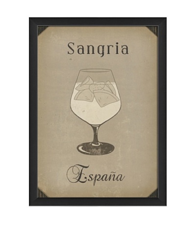 The Artwork Factory European Drink Sangria Framed Giclée