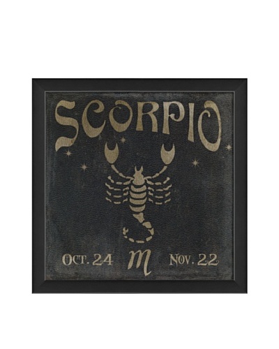 The Artwork Factory Scorpio Zodiac Framed Giclée