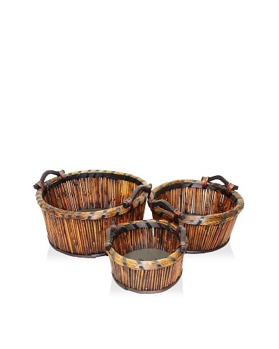 3-Piece Willow Basket