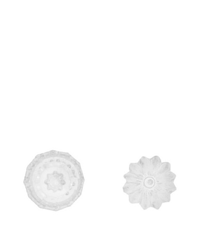 The HomePort Collection Set of 2 Knob Magnets, Clear