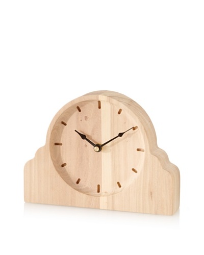 The HomePort Collection Takara Elm Clock, Natural