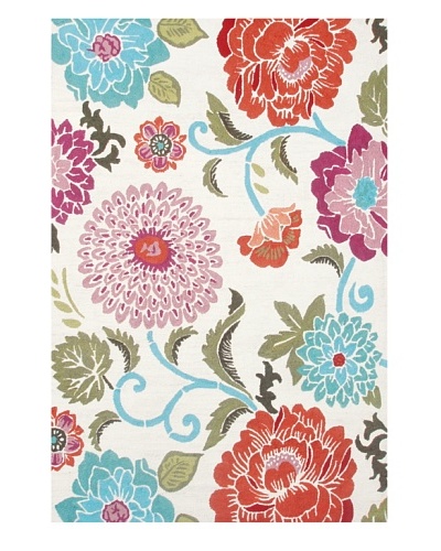 The Rug Market Poppy Scrolls Indoor/Outdoor Rug