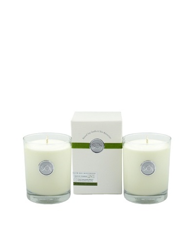 The Soi Co. Set of 2 Rosemary Lavender 13.5-Oz. Luxe Box Candles