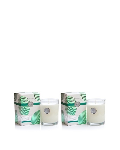 The Soi Co. Set of 2 13.5-Oz Mistletoe Luxe Box Candles
