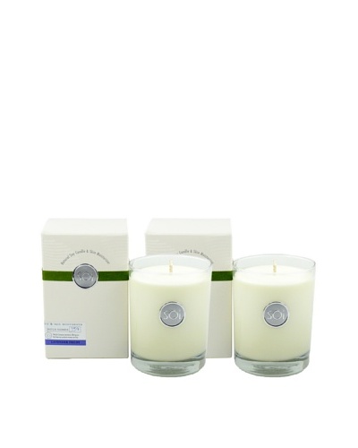 The Soi Co. Set of 2 Lavender Fields Luxe Box Candles
