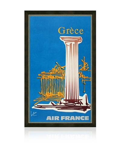 Air France: Grèce Framed Print