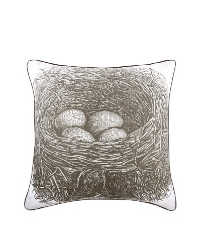 Thomas Paul Nest 18 Cotton Pillow, Slate
