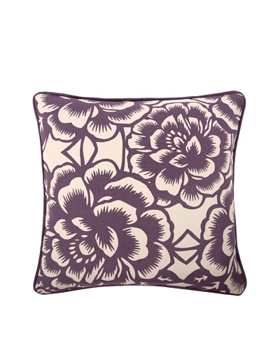 Thomas Paul Bloom 18 Cotton Pillow, Violet