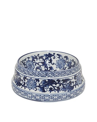 Three Hands Medium Ceramic Bowl, Blue