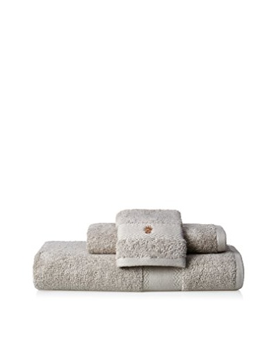 Tommy Bahama Set of 3 Solid Towels, Gray