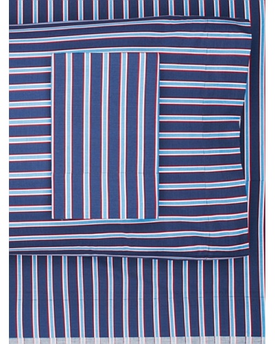Tommy Hilfiger Christopher Sheet Set, Queen, Blue StripeAs You See