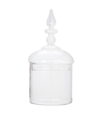 Torre & Tagus Spire Round Canister, Short