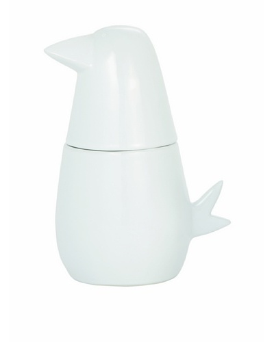 Torre & Tagus Mod Bird Canister, White, LargeAs You See