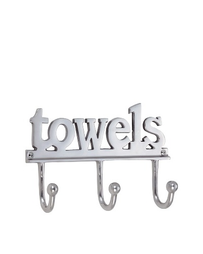 Torre & Tagus Towel Font 3-Peg Wall Hook