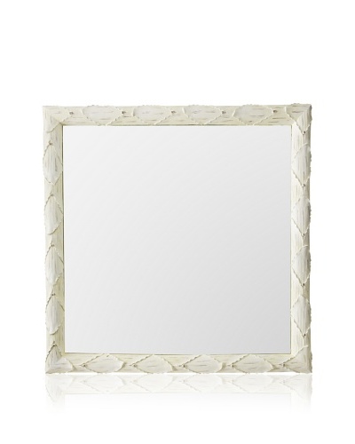 Tozai Acanthus Wall Mirror, Cream