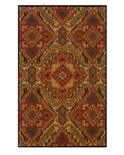 Trade-Am Dazzle Rectangle Rug [Red]