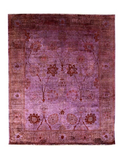 nuLOOM Vintage Hand-Knotted Overdyed Rug