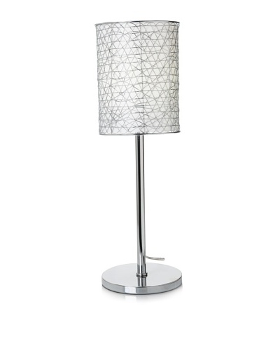 Trend Lighting Distratto Table Lamp, Chrome