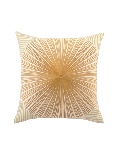 Trina Turk Mod Sunburst Embroidered Pillow