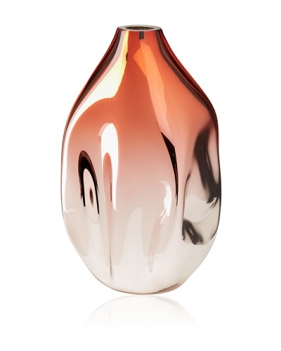 Tsunami Glassworks Soft Box Hand Blown Glass Vase