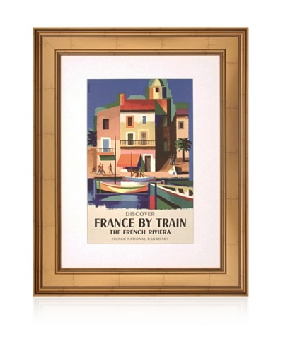 France by Train, 16″ x 20″