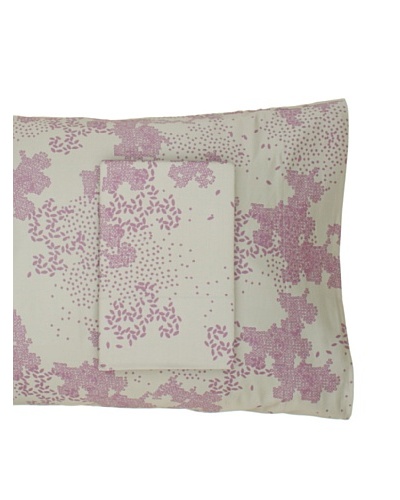 Twinkle Living Pair of Dew Pillowcases, Thistle/Basil, Standard