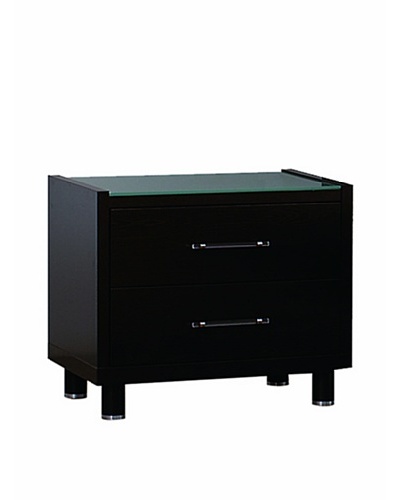 Urban Spaces Lido Night Stand, Coffee