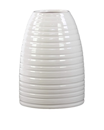 Ceramic Vase, White