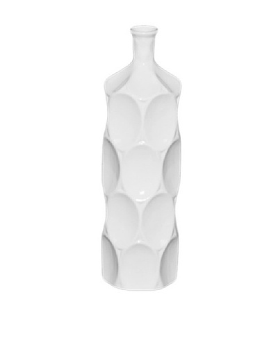 Small Ceramic Bottle, White