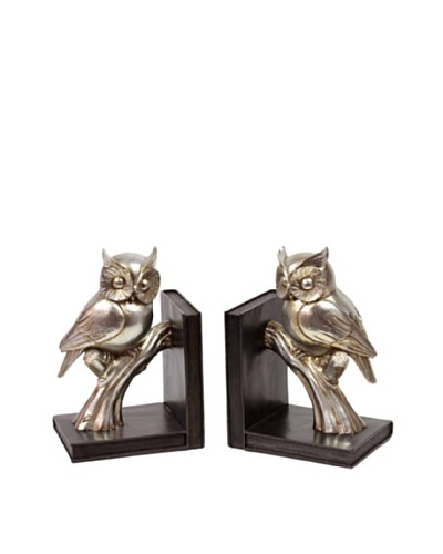 Urban Trends Collection Owl Bookends, GoldAs You See