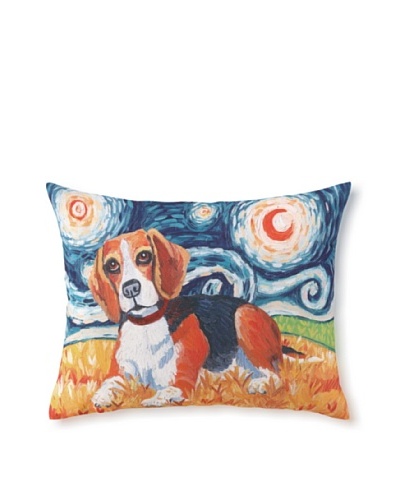 Van Growl Beagle Pillow