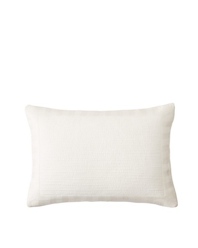 Vera Wang Sculpted Channel Pillow, White