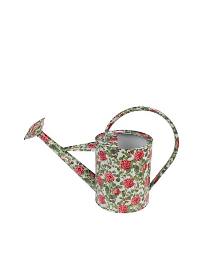 Victoria & Albert Watering Can with Cream & Pink Roses
