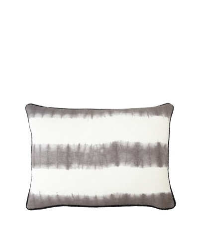 Villa Home Tribal Soho Pillow, Grey/White, 14″ x 20″
