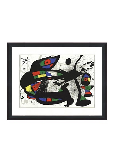 Joan Miró: Original Lithograph, 1973