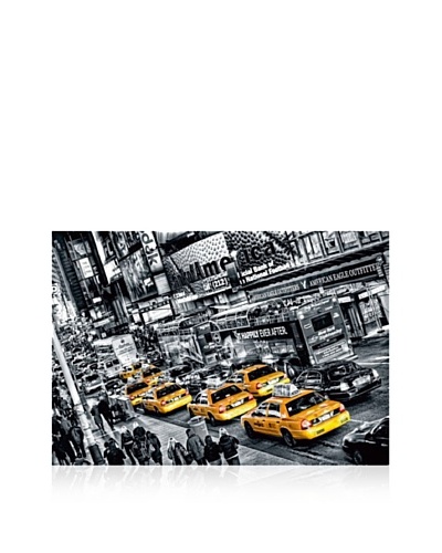 Cabs Queue Large Wall Mural