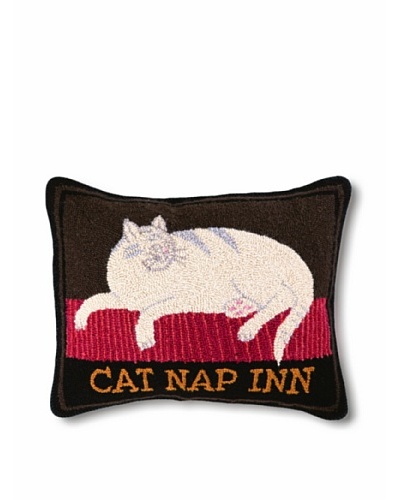 Warren Kimble Hook Pillow, Cat Nap Inn, 16 x 20