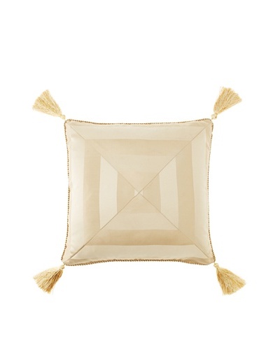 Waterford Linens Anya Decorative Pillow, Gold, 18 x 18