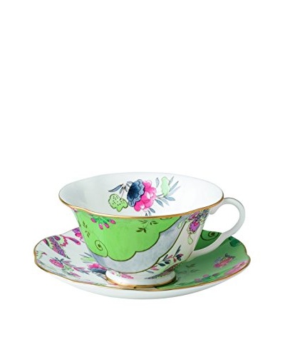 Wedgwood Butterfly Bloom Butterfly Posy Teacup & Saucer Set