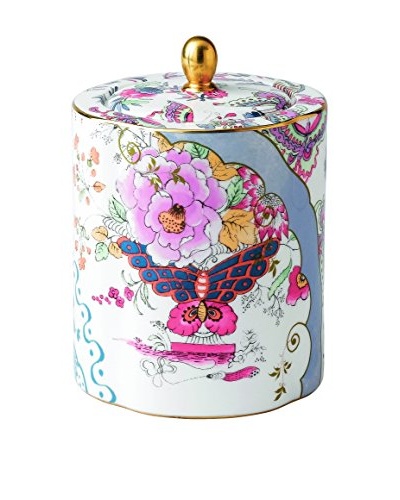 Wedgwood Butterfly Bloom 20.2-Oz. Ceramic Tea Caddy