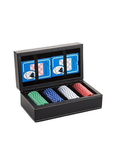 Wilouby Leather Poker Set