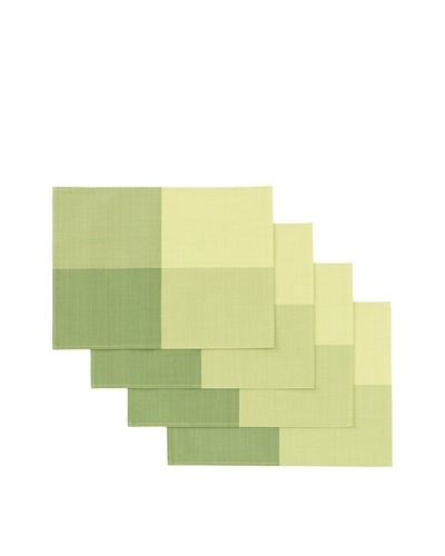 Winkler Set of 4 Square Placemats [Green]