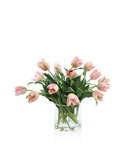 Winward Tulip In Glass [Pink]