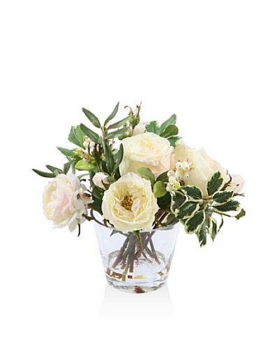 Winward Rose In Glass 10 [White]