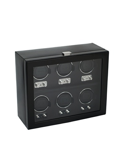 Wolf Designs 270702 Heritage Module 2.1 Six Watch Winder with Cover