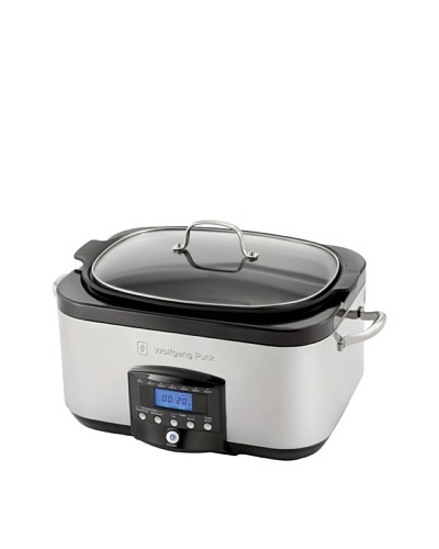 Wolfgang Puck 6-Qt. Electronic Multi-Cooker with Dual Heating Elements, BlackAs You See