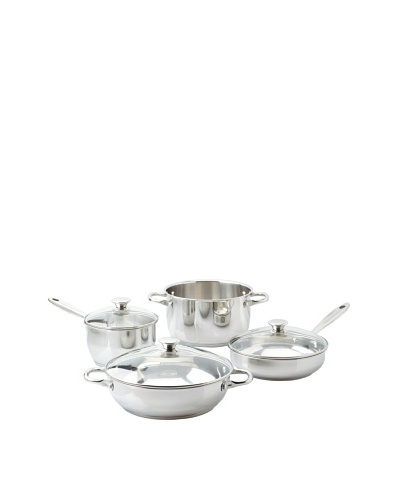 Wolfgang Puck 7-Piece Stainless Steel Cookware Set