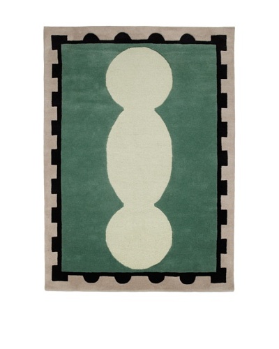 Chivalry for XpressWeave Griffin Rug [Green/Black/White]