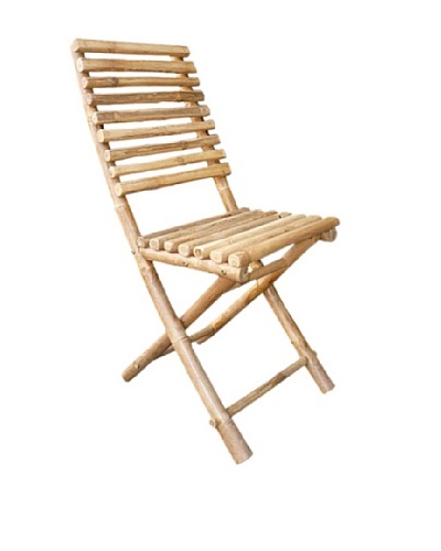 ZEW, Inc. Outdoor Bamboo collapsible Chair