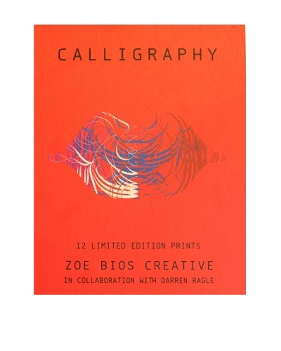 Zoe Bios Creative Calligraphy Limited Edition Boxed Artwork